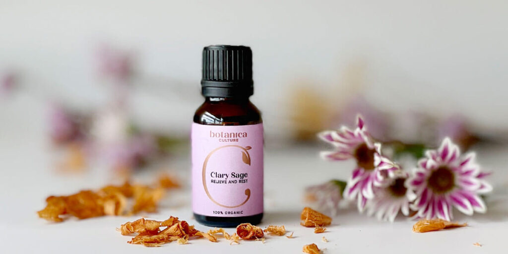 clary sage oil for better sleep and reducing stress