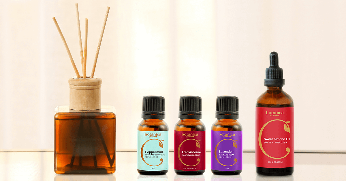 reed diffusers with essential oils